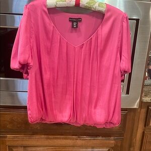 Sincerely Jules Vivid Pink Blouse